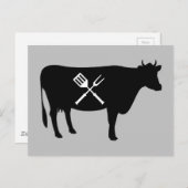 Rundvleeskoning, voedseltop briefkaart (Voorkant / Achterkant)