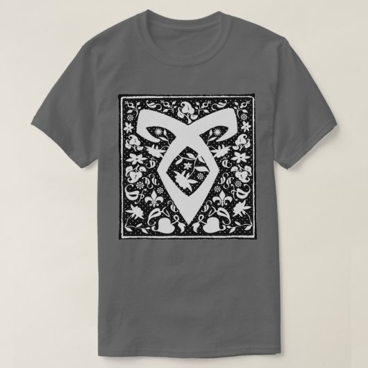 Rune Calligraphy Block Positive T-shirt (Design voorkant)