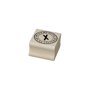 Rune Circle [10]. Nauthiz] Rubberstempel