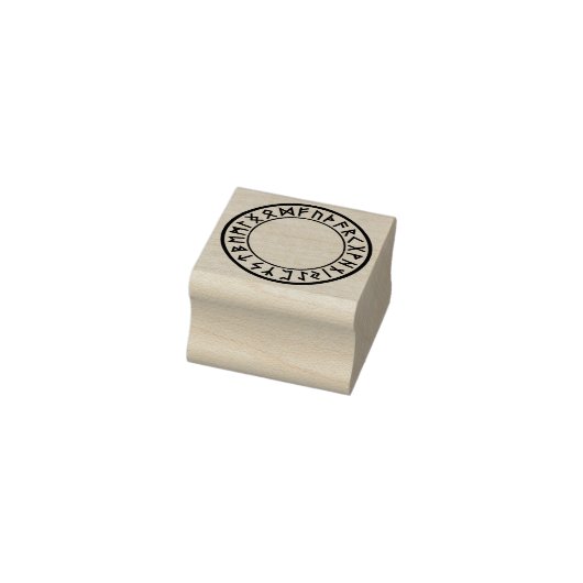 Rune Cirkel [00. blanco] Rubberstempel Rubberstempel (Stempel)