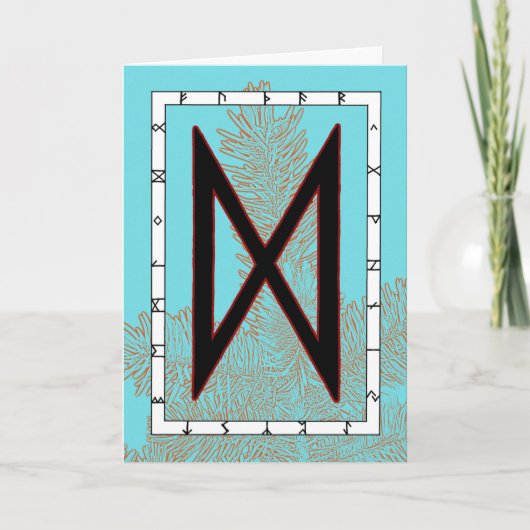 Rune Dagaz - Carte de percée (Devant)