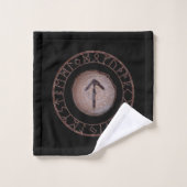 Rune de Tiwaz Elder Futhark (Gant de toilette)