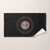 Rune de Tiwaz Elder Futhark (Serviette à main)