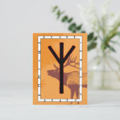 Rune Elhaz – Carte postale de protection (Debout devant)