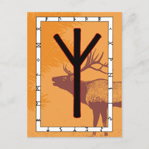 Rune Elhaz - Carte Postale Protection