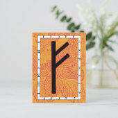 Rune Fehu - Briefkaart worden (Staand voorkant)