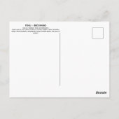 Rune Fehu - Devenir Carte Postale (Dos)