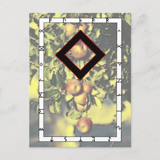 Rune Ingwaz - Hero Briefkaart (Voorkant)