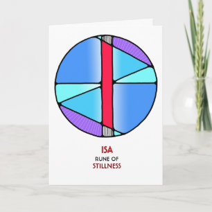 Rune Isa - Stilte - Art Nouveau Kaart