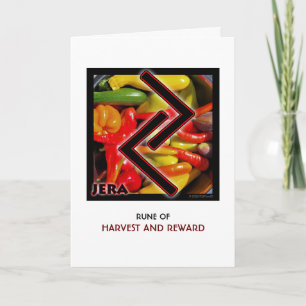 Rune Jera - Oogst & Beloning Kaart
