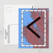 Rune Kenaz - Carte Postale Connaissances (Devant / Derrière)