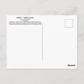 Rune Kenaz - Carte Postale Connaissances (Dos)
