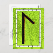 Rune Laguz - VIE ! Carte postale (Devant / Derrière)