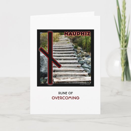 Rune Naudhiz - Overwinnen - Challenge Stappen Kaart (Voorkant)