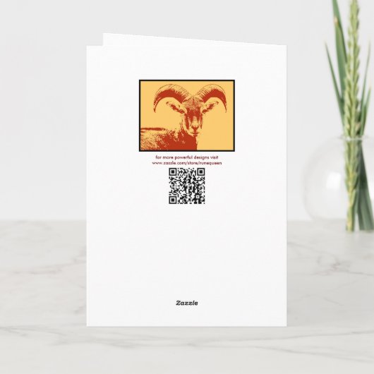 Rune Raidho - Carte de solde (Dos)