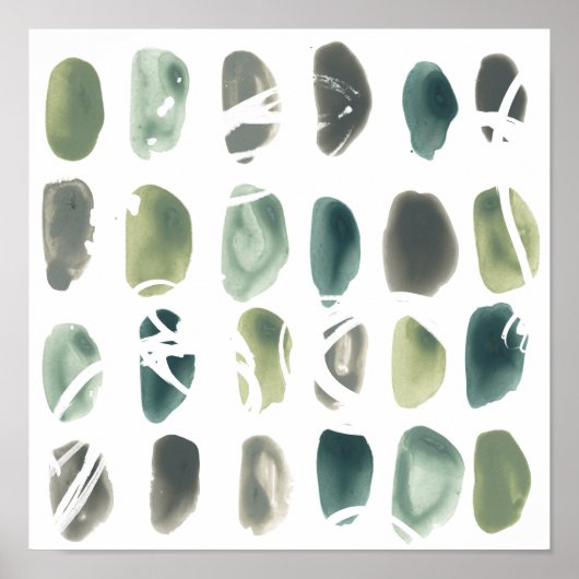 Rune Stone - Green Poster (Voorkant)