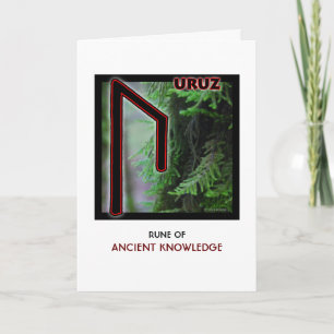 Rune Uruz - Oude kennis - Oerwoud Kaart