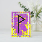 Rune Wunjo - Joie ! Carte postale (Debout devant)