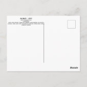 Rune Wunjo - Joie ! Carte postale (Dos)