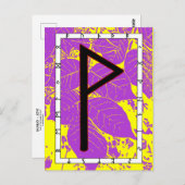 Rune Wunjo - Joy! Briefkaart (Voorkant / Achterkant)