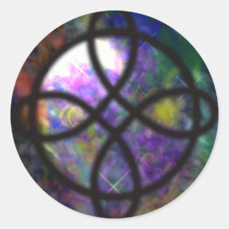 RuneArt van Atena Komar Protection Ronde Sticker