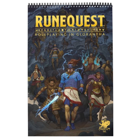 RuneQuest-agenda Kalender (Hoes)