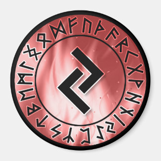 Runes de flamme, Rouge [12. Jera] Magnet
