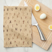 Runes Kitchen Towel Theedoek (Quarter Fold)