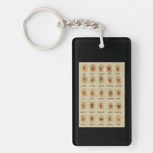 Runes sleutelhanger (Voorkant)
