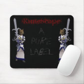 RuneScape - een zuiver etiket Muismat (Met muis)
