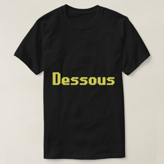 Runescape Old School Dessous T-shirt (Design voorkant)