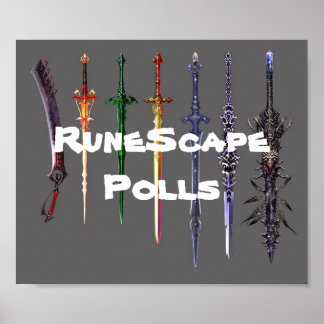 RuneScape Sondage poster épée