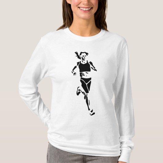 RUNGRL T-SHIRT (Voorkant)