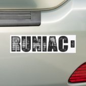 Runiac Bumpersticker (Op auto)