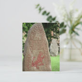 Runic stone briefkaart (Staand voorkant)