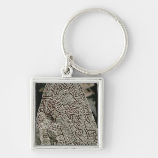 Runic stone sleutelhanger (Voorkant)