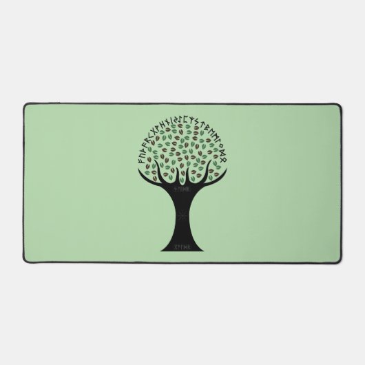 Runic Tree Desk Mat (Recto)