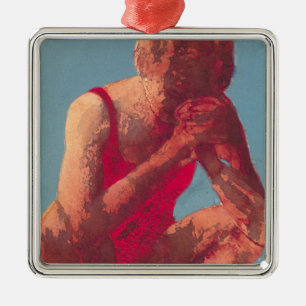Runner 2011 metalen ornament
