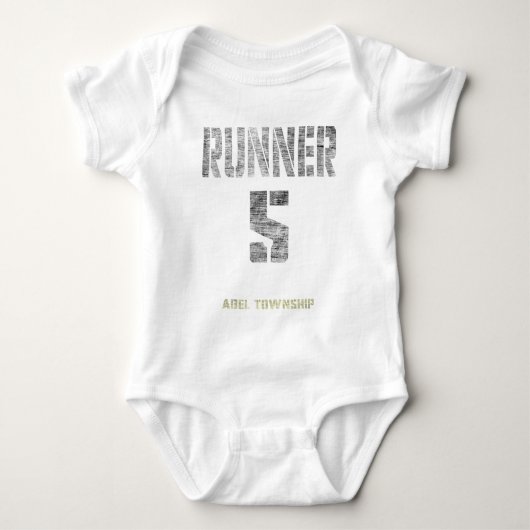 Runner 5 van Abel Township Romper (Voorkant)