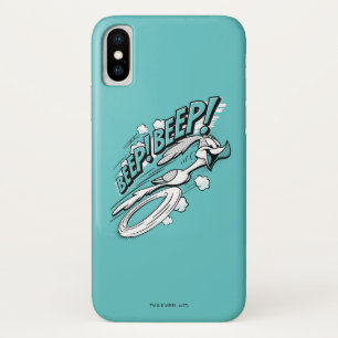 RUNNER™ BEEP BEEP!™ Halftone iPhone X Hoesje