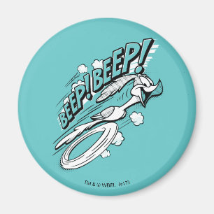 RUNNER™ BEEP BEEP!™ Halftone Magneet