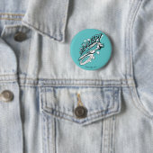 RUNNER™ BEEP BEEP!™ Halftone Ronde Button 5,7 Cm (In situ)