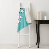 RUNNER™ BEEP BEEP!™ Halftone Sherpa Deken (In situ)