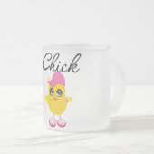 Runner Chick Matglas Koffiemok (Voorkant rechts)