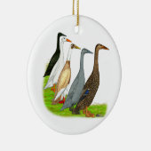 Runner Duck Assortation Keramisch Ornament (Rechts)