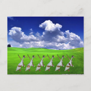 Runner duck briefkaart