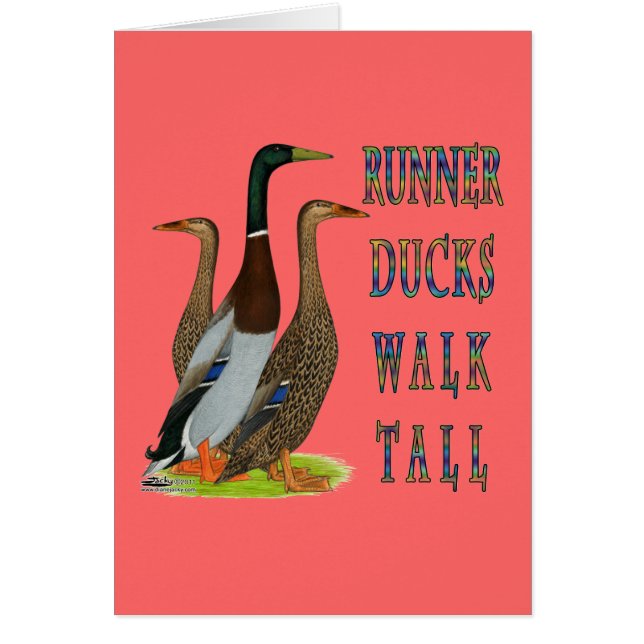 Runner Ducks Walk Tall (Voorkant)