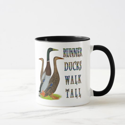 Runner Ducks Walk Tall Mok (Rechts)