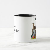 Runner Ducks Walk Tall Mok (Midden)
