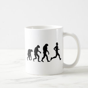 runner evolutiepictogram koffiemok